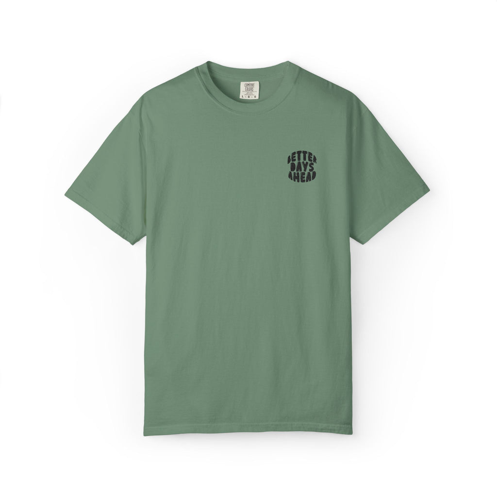 Retro 'Better Days Ahead' Chest Logo T-Shirt