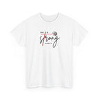 She Is Strong Tee - Inspirational Faith-Based Women's Christian T-Shirt (Psalm 46:5)