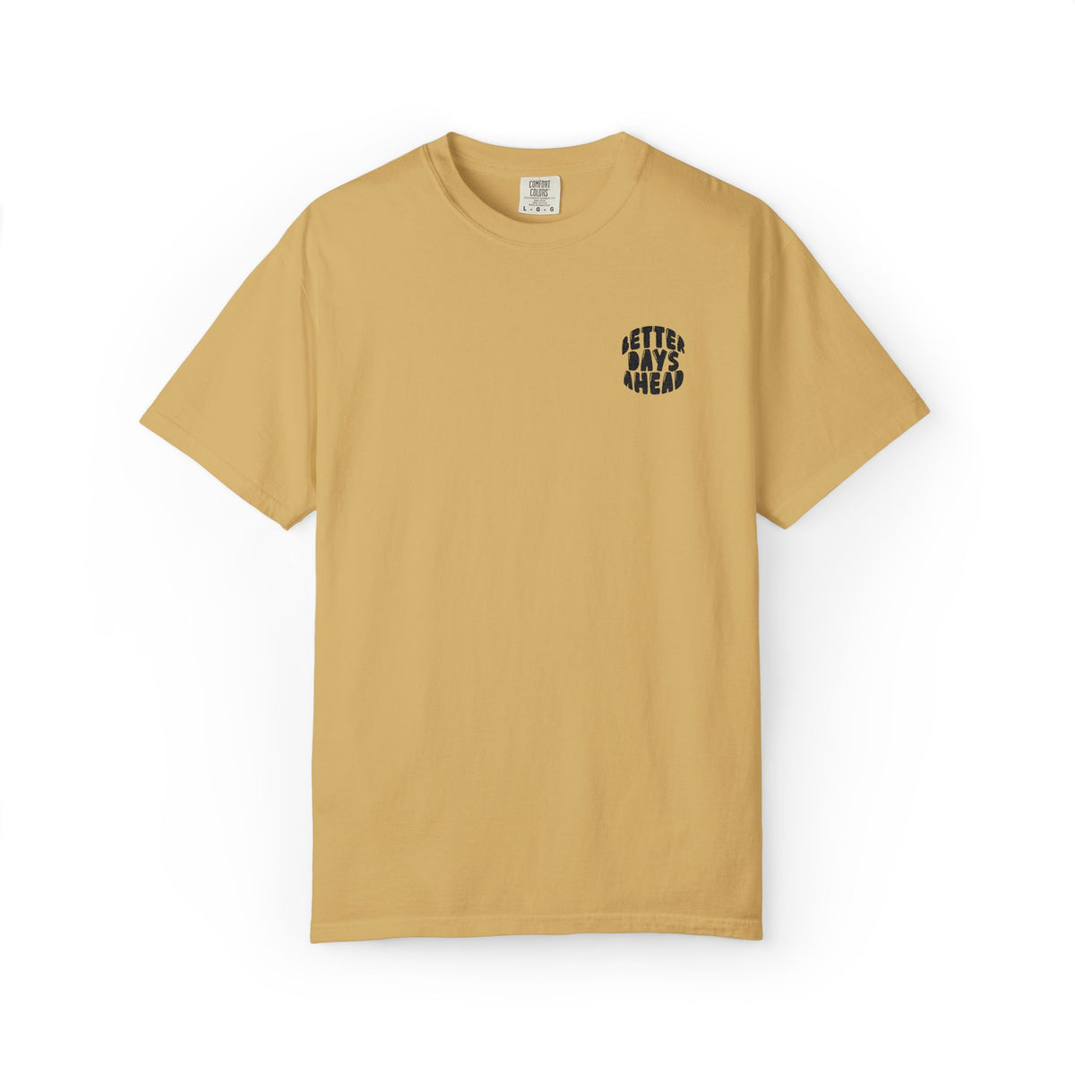Retro 'Better Days Ahead' Chest Logo T-Shirt