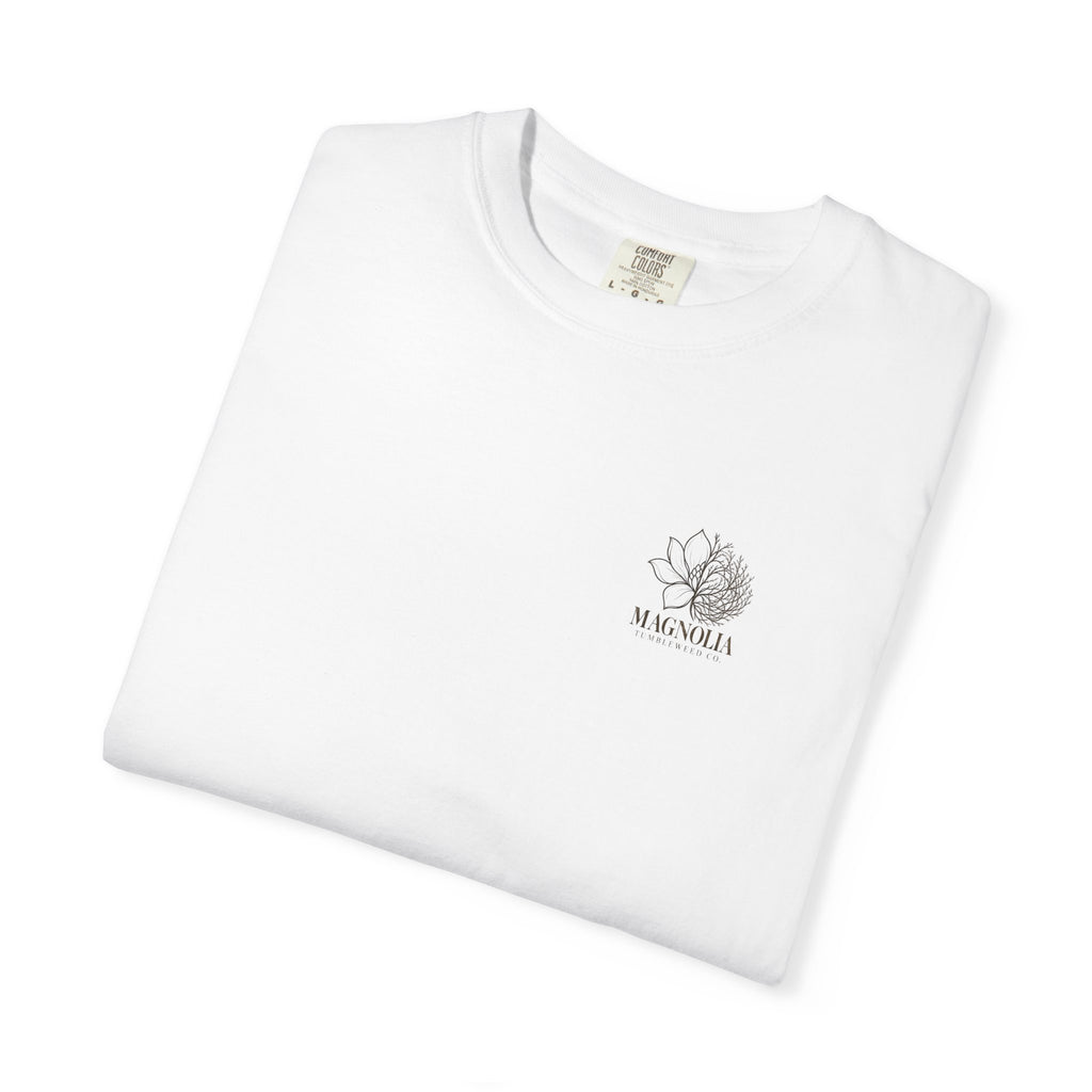 Weathered Not Broken T-Shirt — Southern Magnolia Sunset Graphic Tee