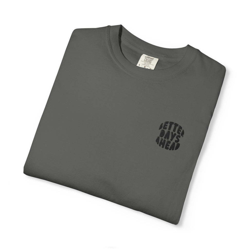 Retro 'Better Days Ahead' Chest Logo T-Shirt
