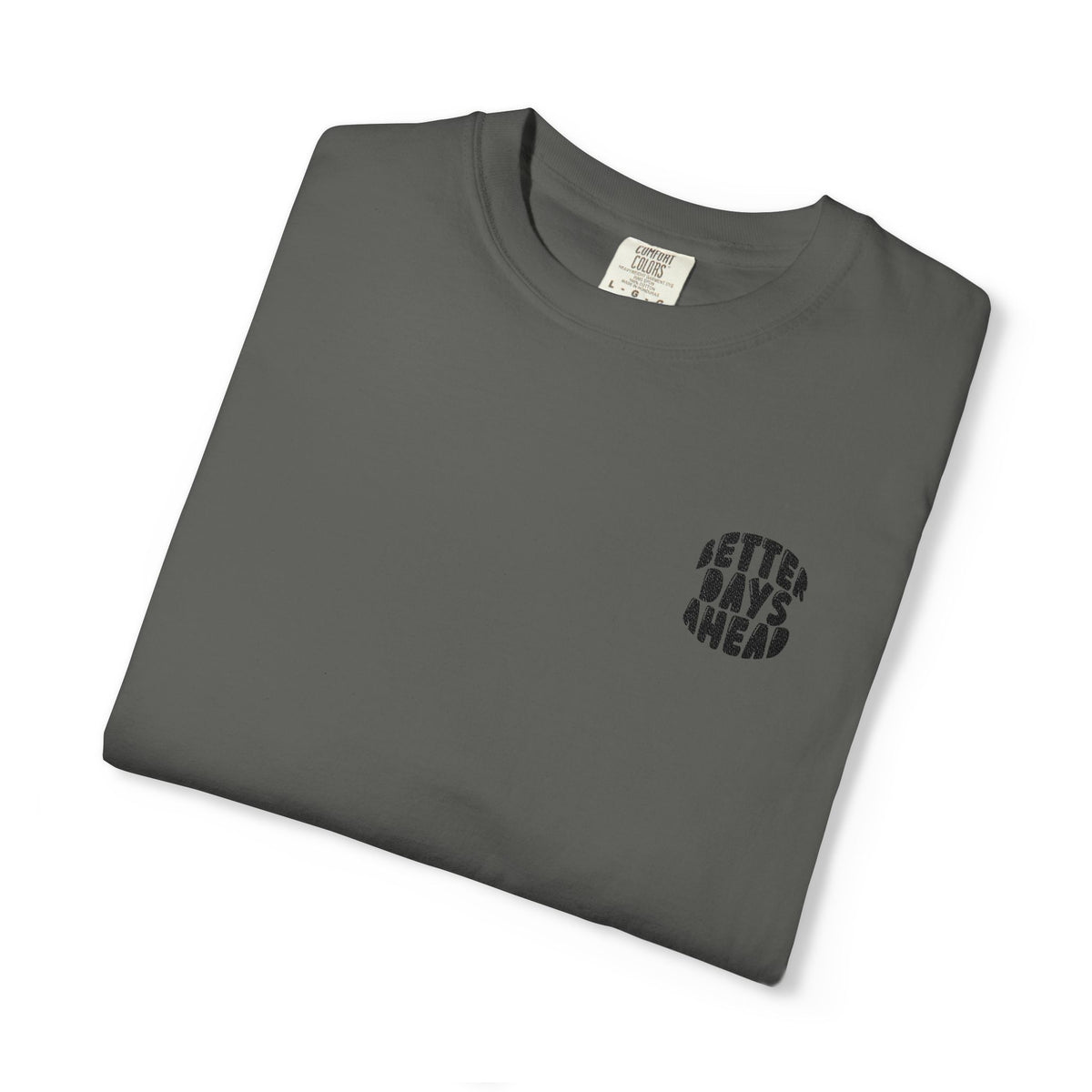 Retro 'Better Days Ahead' Chest Logo T-Shirt