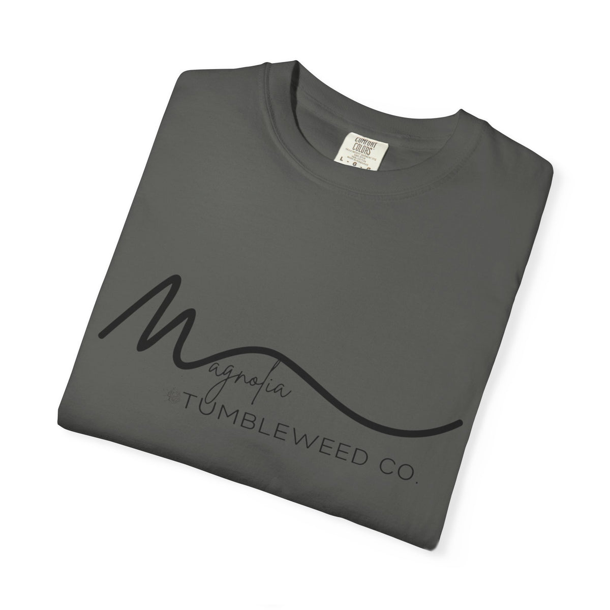 Magnolia Signature T-Shirt — Minimal Script Logo Tee