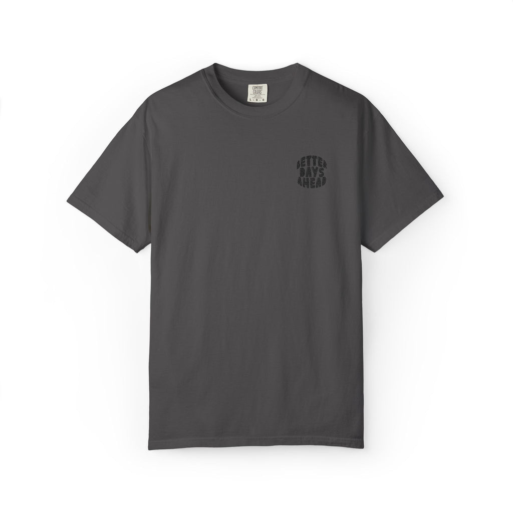 Retro 'Better Days Ahead' Chest Logo T-Shirt