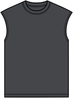 Magnolia Tumbleweed Co. Muscle Tee — Retro Script Logo Sleeveless Shirt