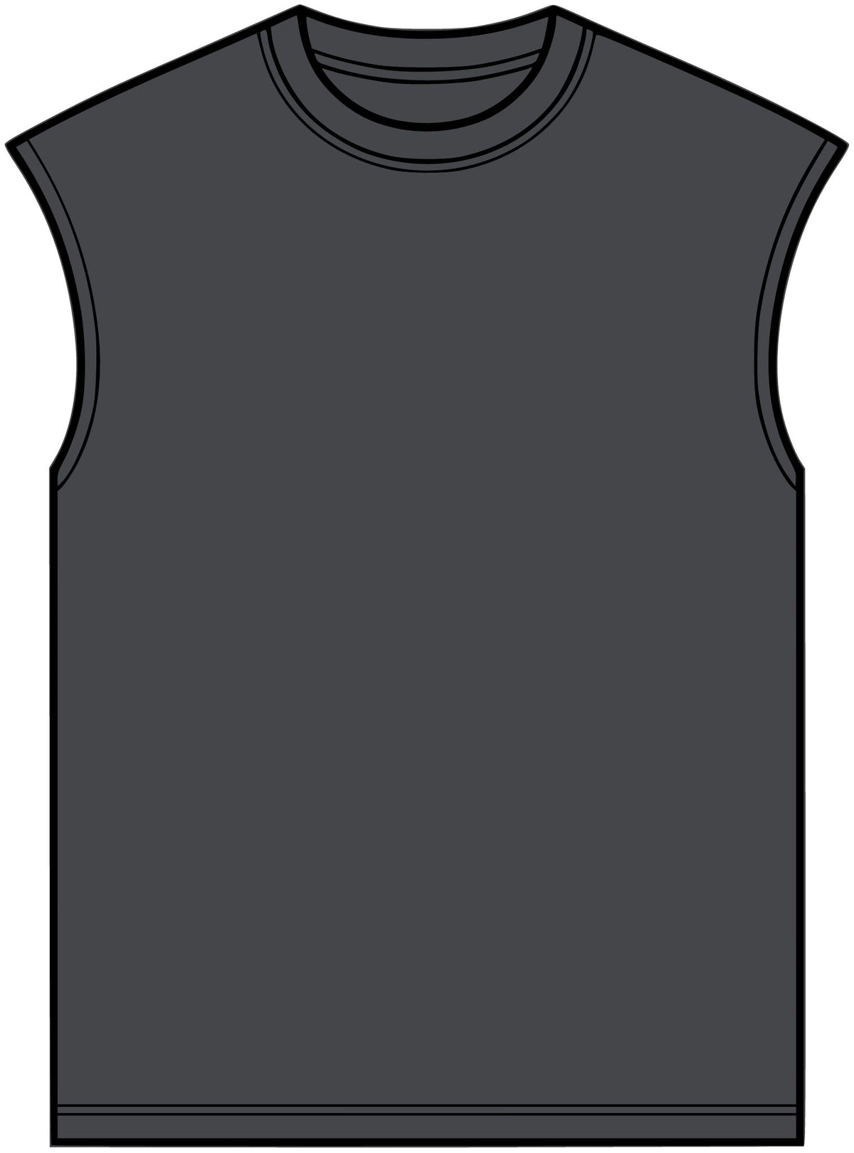Magnolia Tumbleweed Co. Muscle Tee — Retro Script Logo Sleeveless Shirt