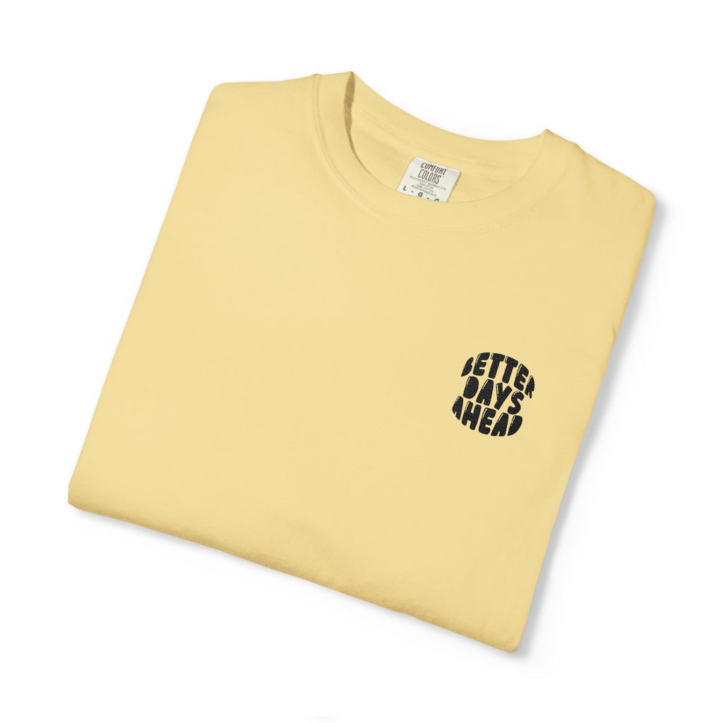 Retro 'Better Days Ahead' Chest Logo T-Shirt