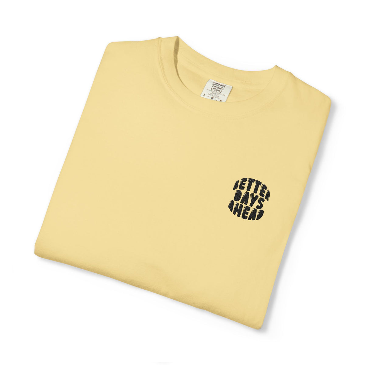 Retro 'Better Days Ahead' Chest Logo T-Shirt