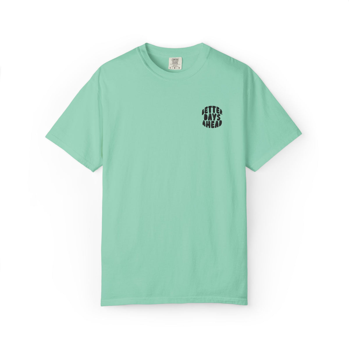Retro 'Better Days Ahead' Chest Logo T-Shirt
