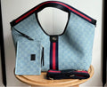 G G blue medium tote