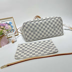 L   V  NF white&rose bag MQ
