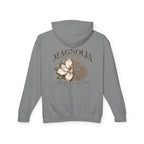 Magnolia Tumbleweed  Hoodie — Lightweight Cream Hooded Sweatshirt