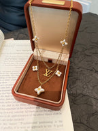 L V Floragram Necklace