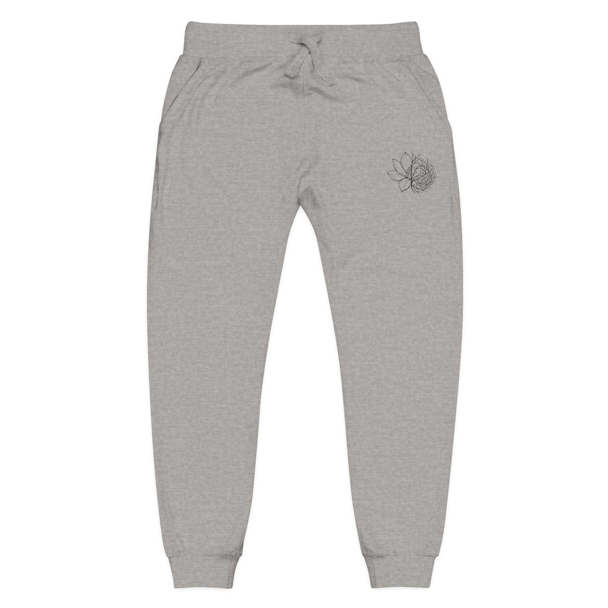 Magnolia Tumbleweed Sweatpants — Cozy White Fleece Joggers