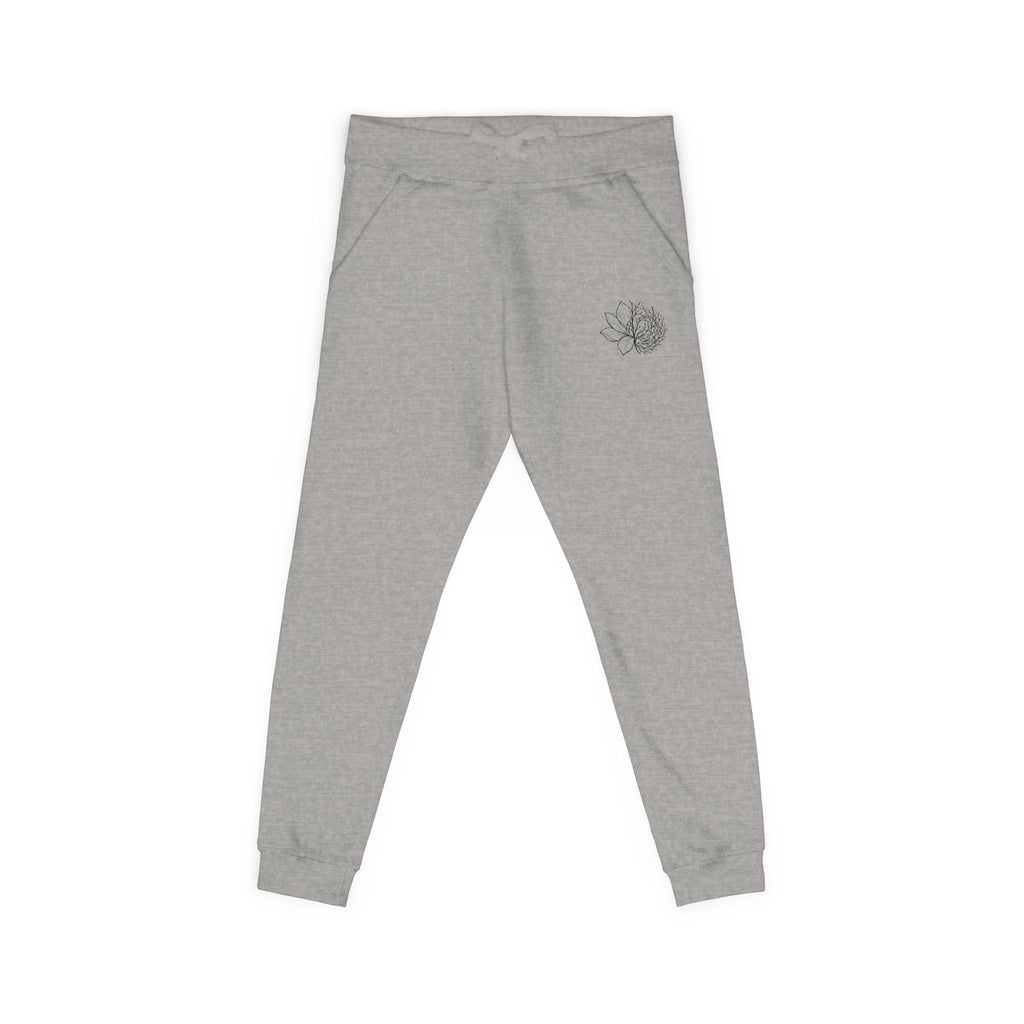 Magnolia Tumbleweed Sweatpants — Cozy White Fleece Joggers