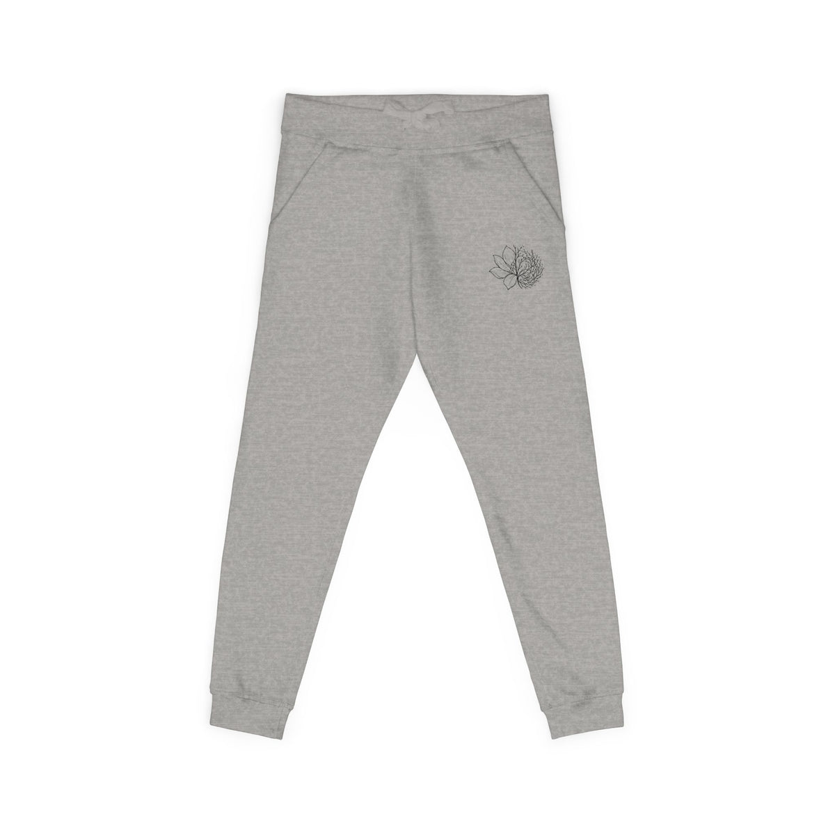 Magnolia Tumbleweed Sweatpants — Cozy White Fleece Joggers