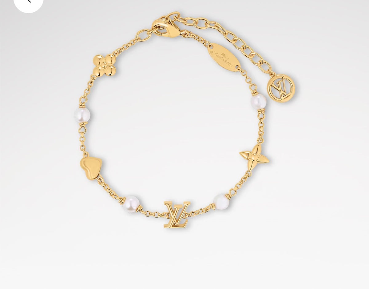 LV Heart Bracelet
