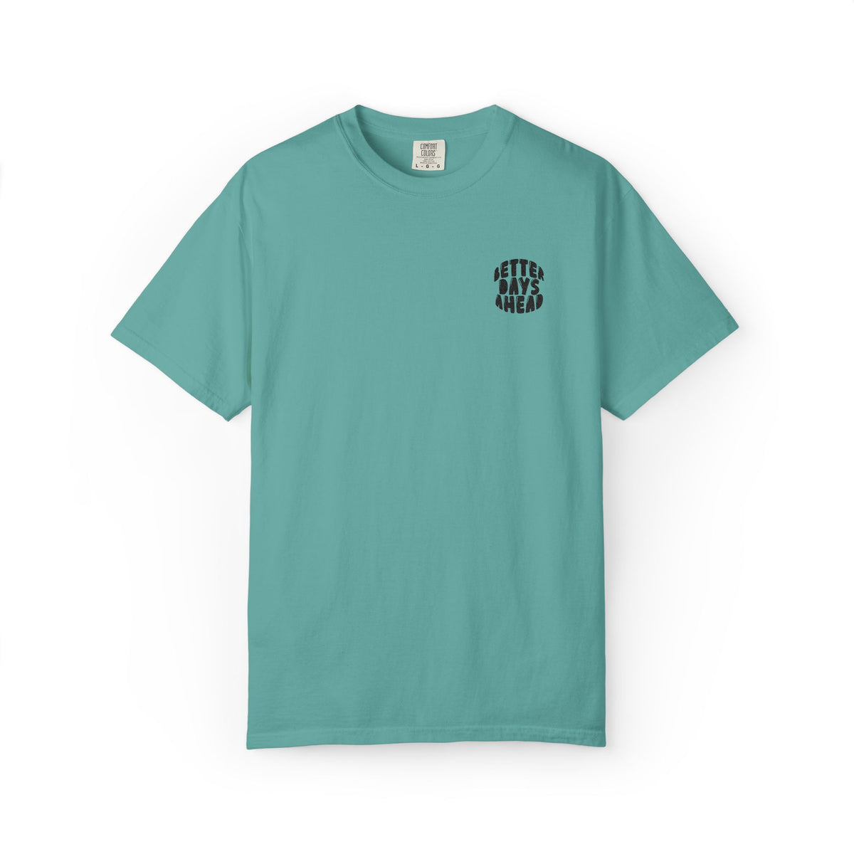 Retro 'Better Days Ahead' Chest Logo T-Shirt