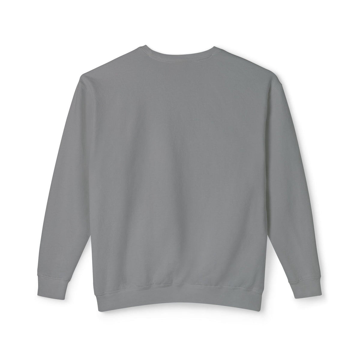 Lightweight Crewneck Sweatshirt — 'Where Beauty Breathes Life' Minimal Floral Graphic