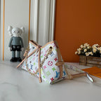 LV CARRYALL (BRWN / BLK / WHITE / BLK MULTI)