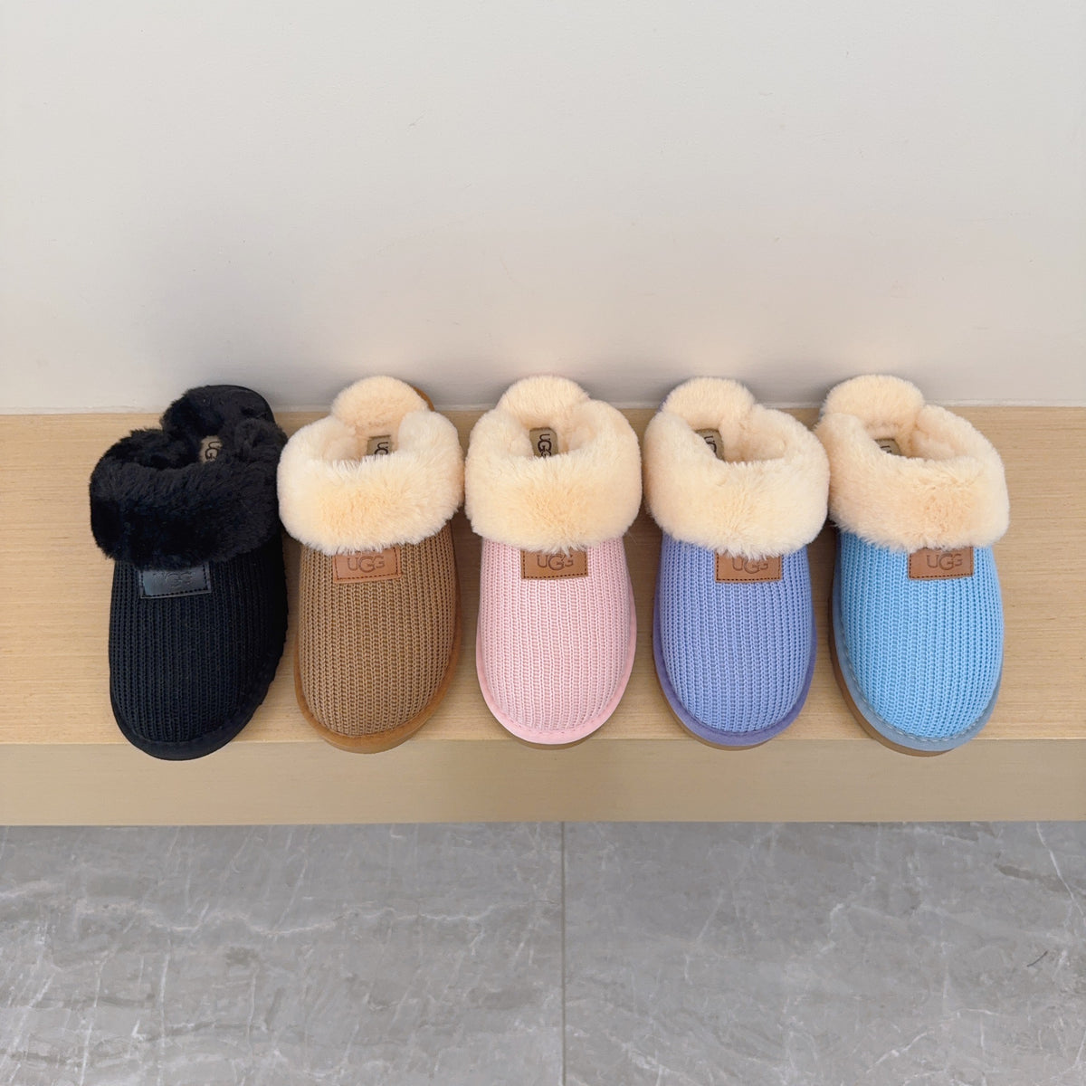 U ggg ribbed slipper