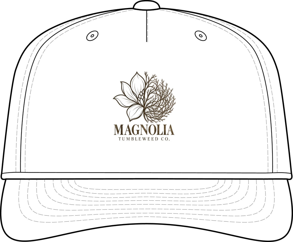 Magnolia Tumbleweed Skully Rope Cap