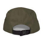 Embroidered Lotus 5-Panel Cap – Minimal  Camper Hat