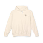Magnolia Tumbleweed  Hoodie — Lightweight Cream Hooded Sweatshirt