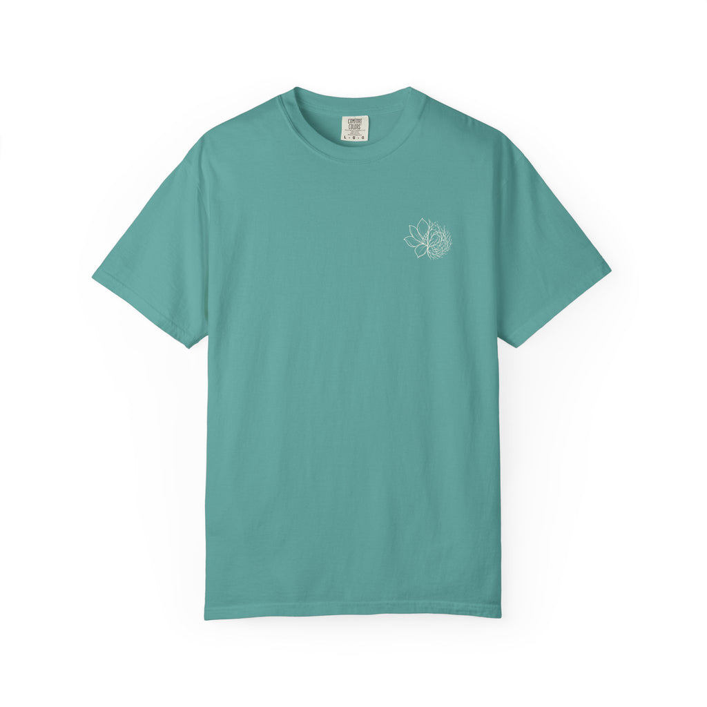 Peri Classic Garment-Dyed T-Shirt — Soft Vintage White Tee