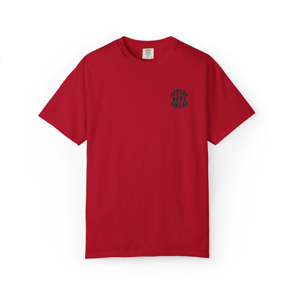Retro 'Better Days Ahead' Chest Logo T-Shirt
