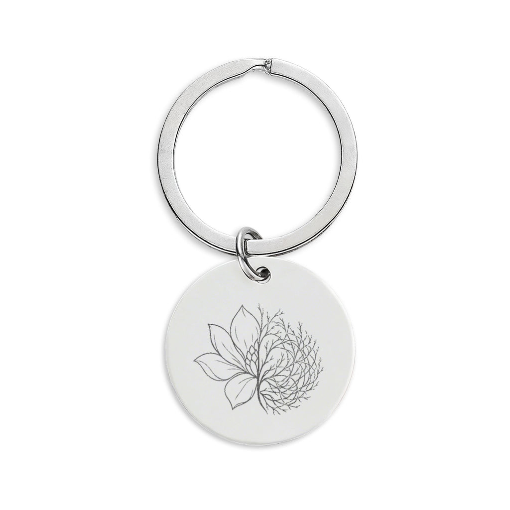 Magnolia Tumbleweed Keychain