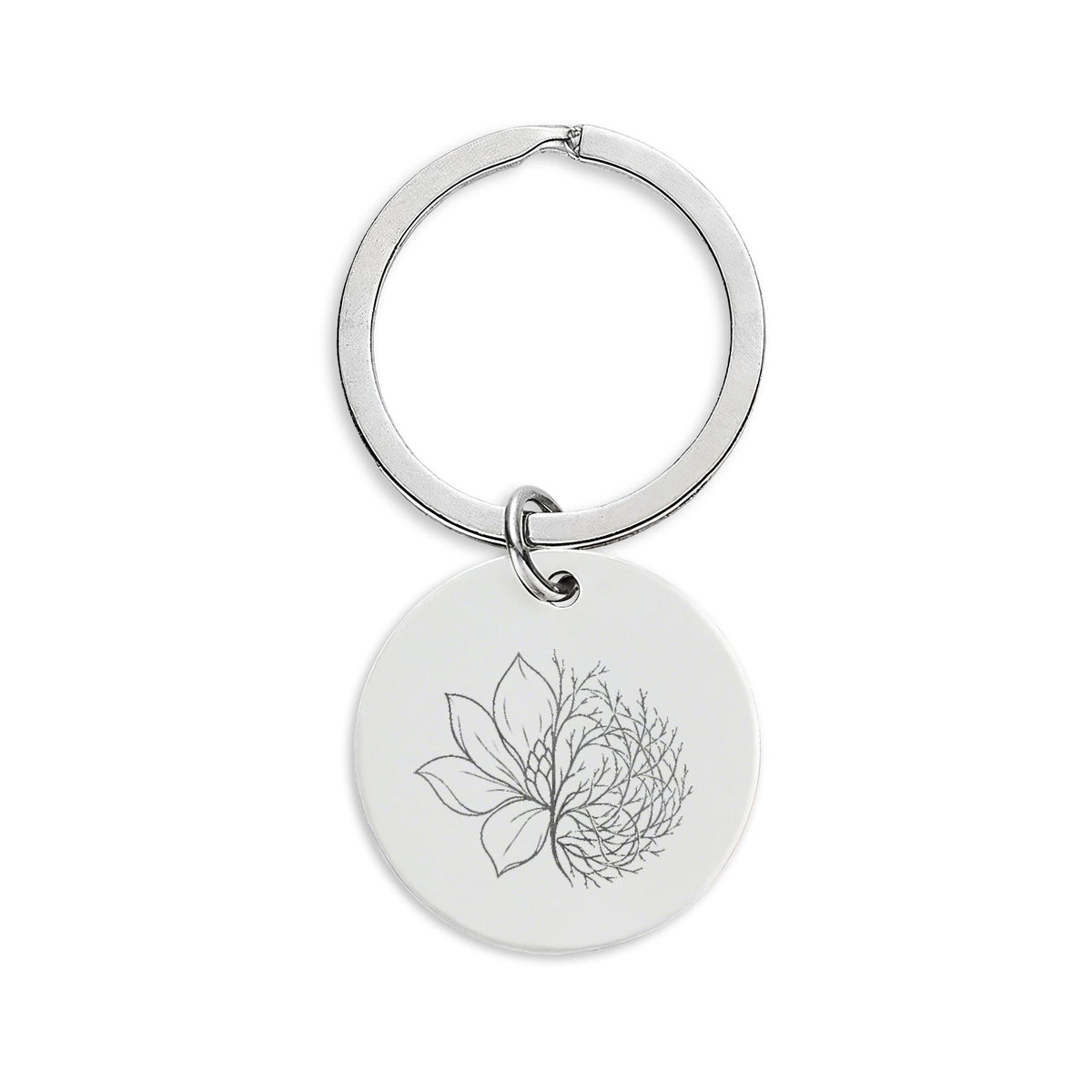 Magnolia Tumbleweed Keychain
