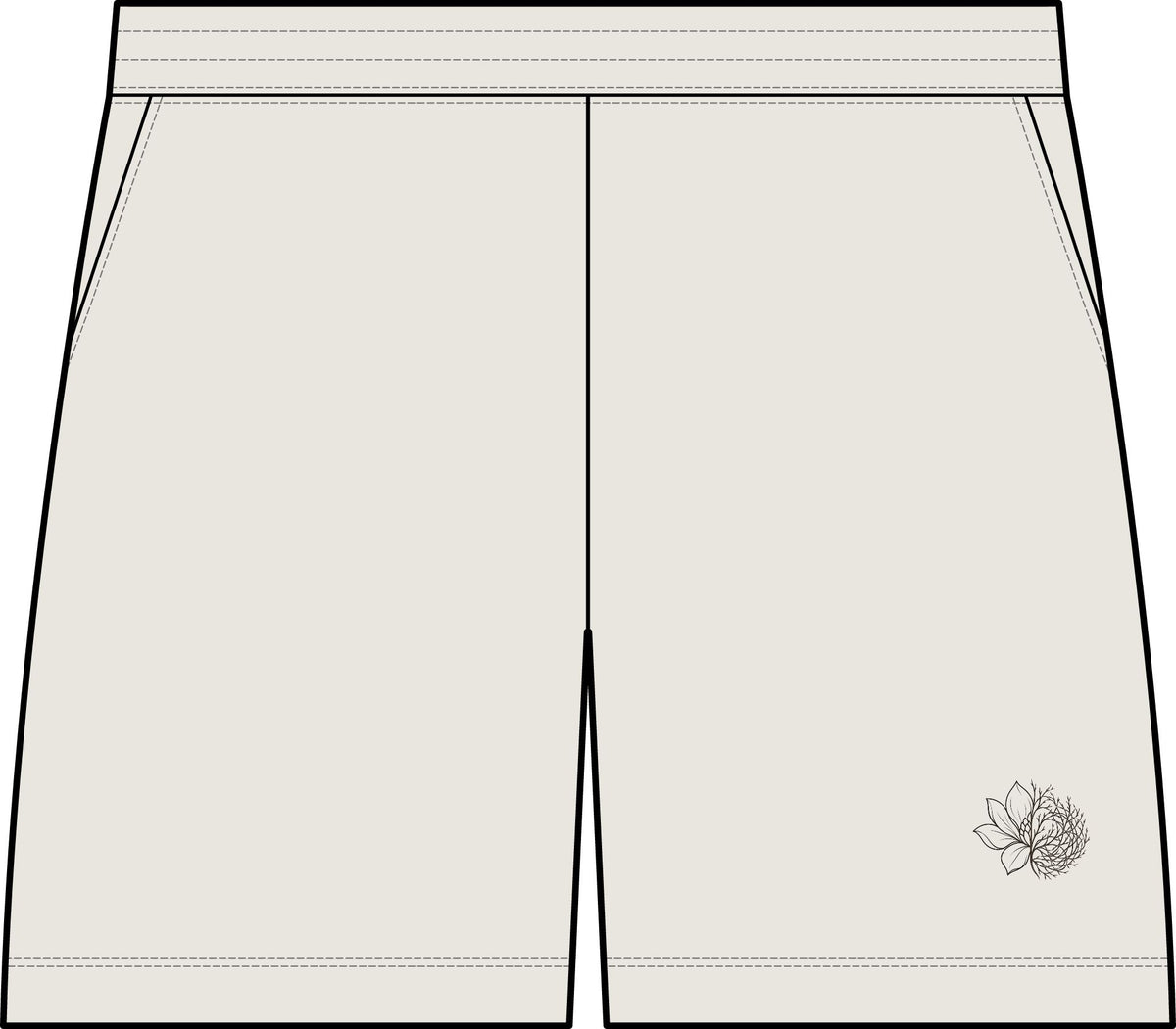 Relax Track Shorts 18" – Lightweight Casual Athletic Shorts - Magnolia Tumbleweed