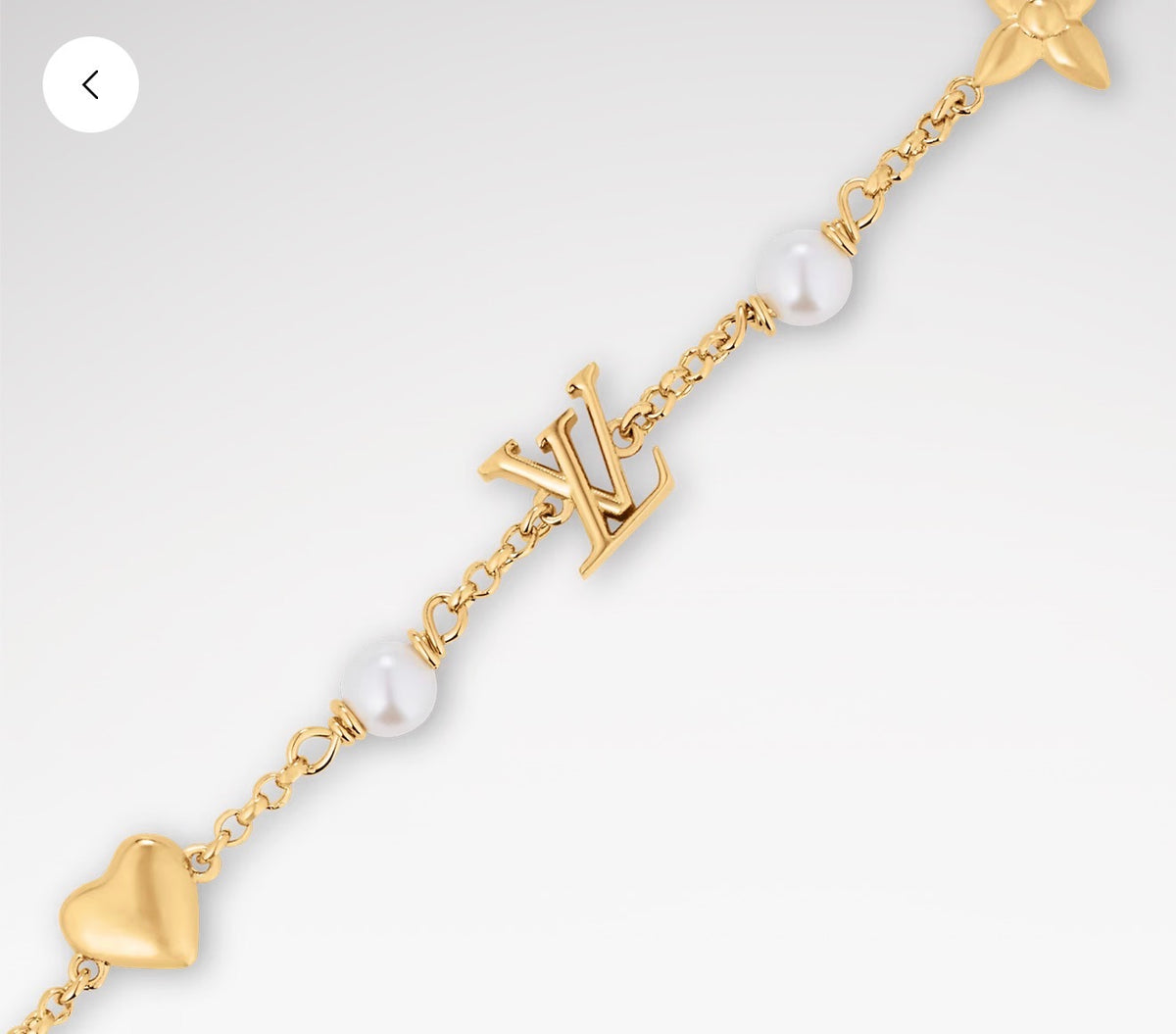 LV Heart Bracelet