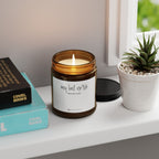 My Last Nerve Scented Soy Candle — Amber Jar Aromatherapy Candle (Multi-Size)