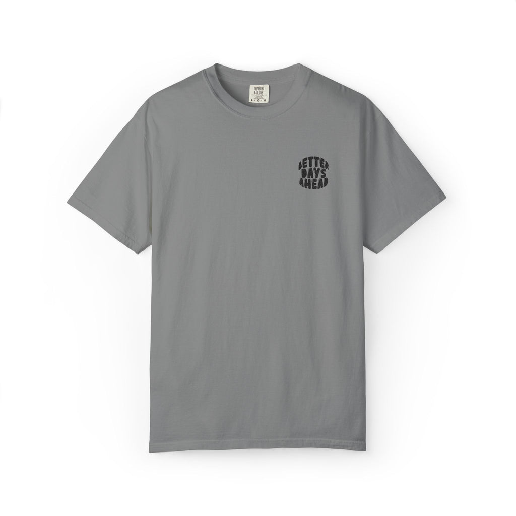 Retro 'Better Days Ahead' Chest Logo T-Shirt