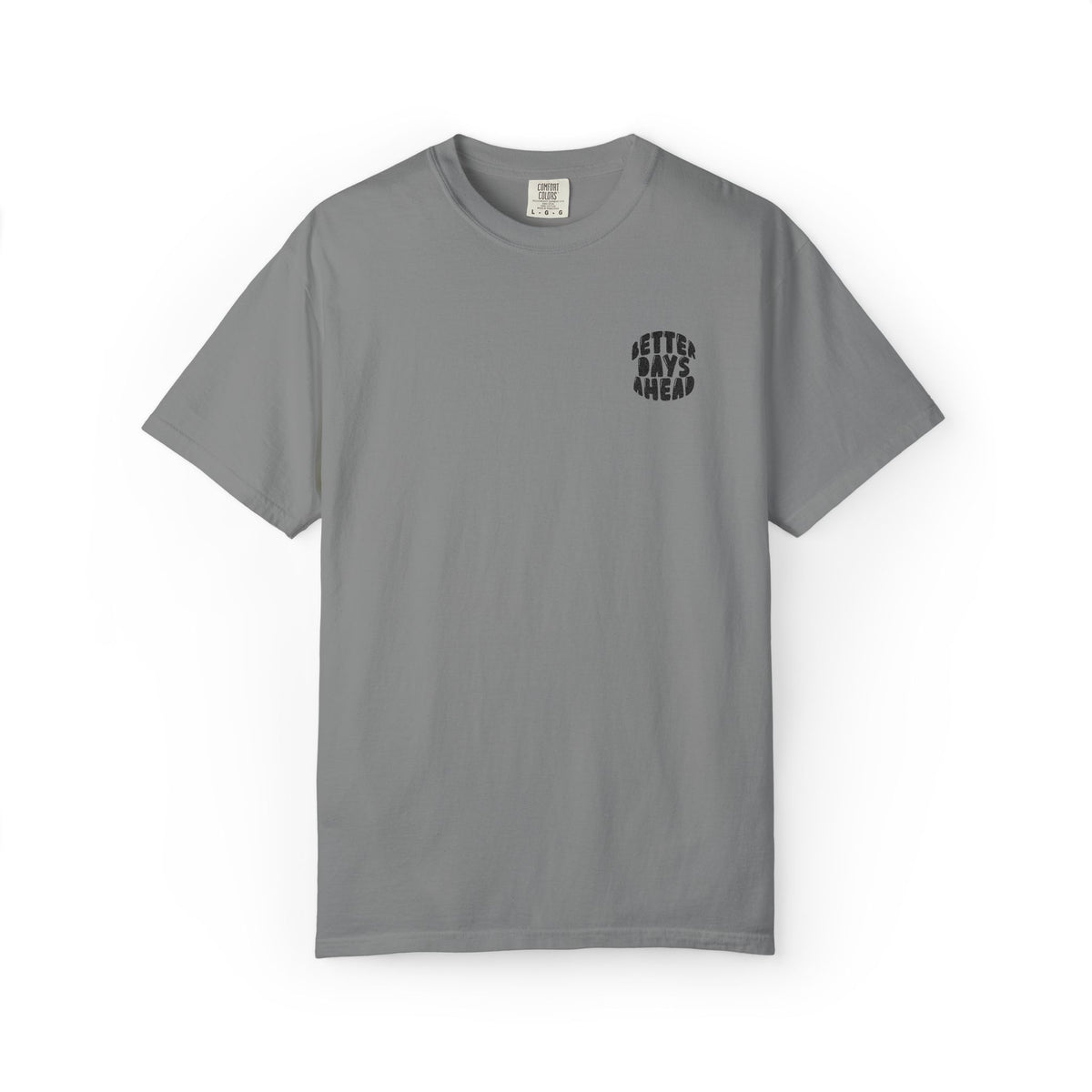 Retro 'Better Days Ahead' Chest Logo T-Shirt