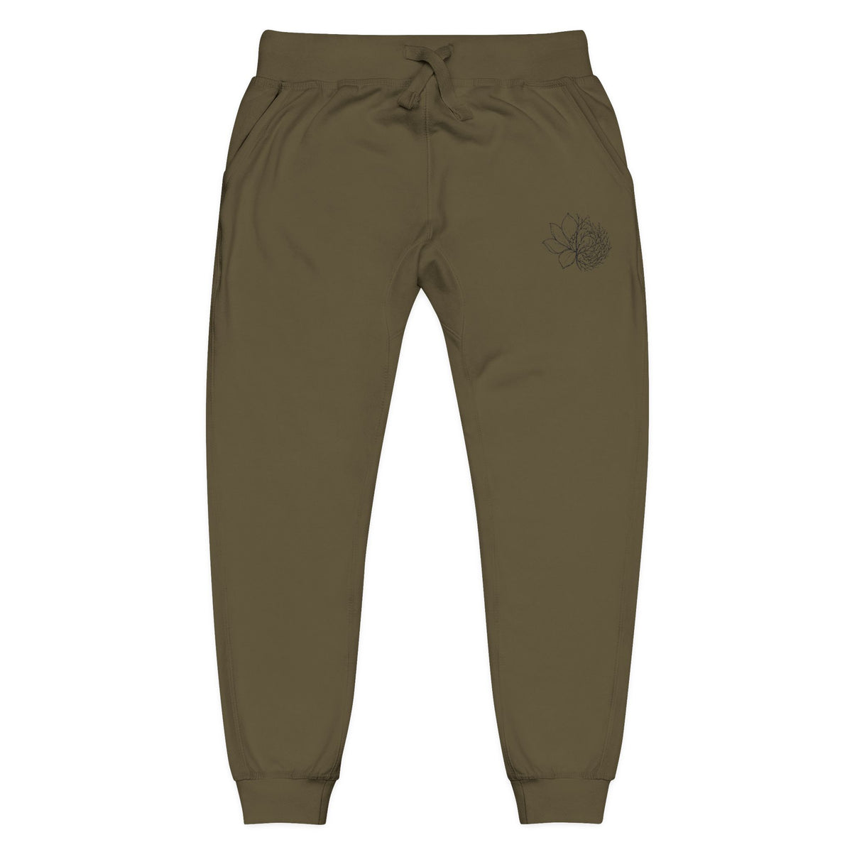 Magnolia Tumbleweed Sweatpants — Cozy White Fleece Joggers