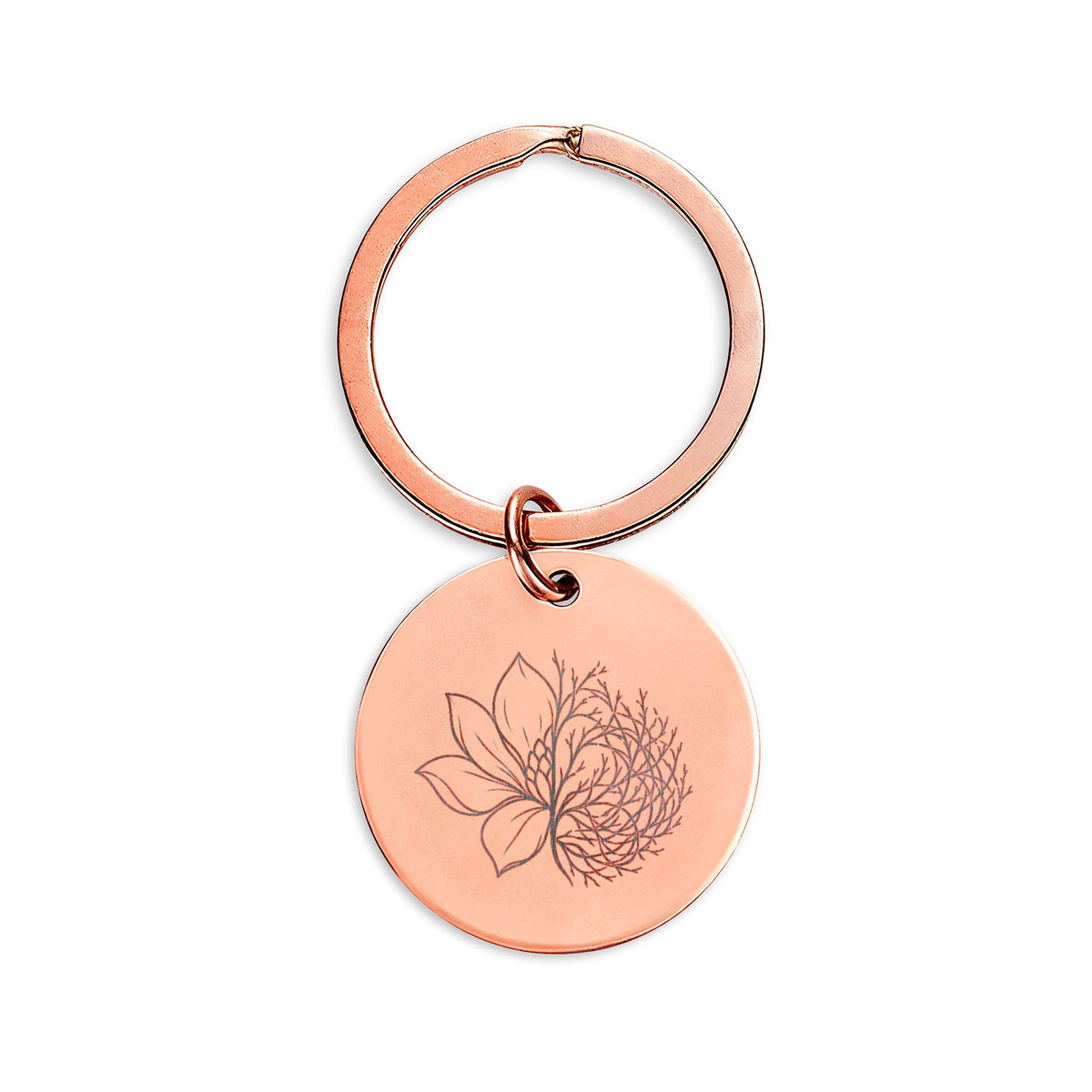 Magnolia Tumbleweed Keychain