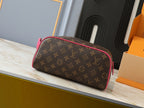 LV TOILETRY BAG (RED, PINK, BLACK, TAN)