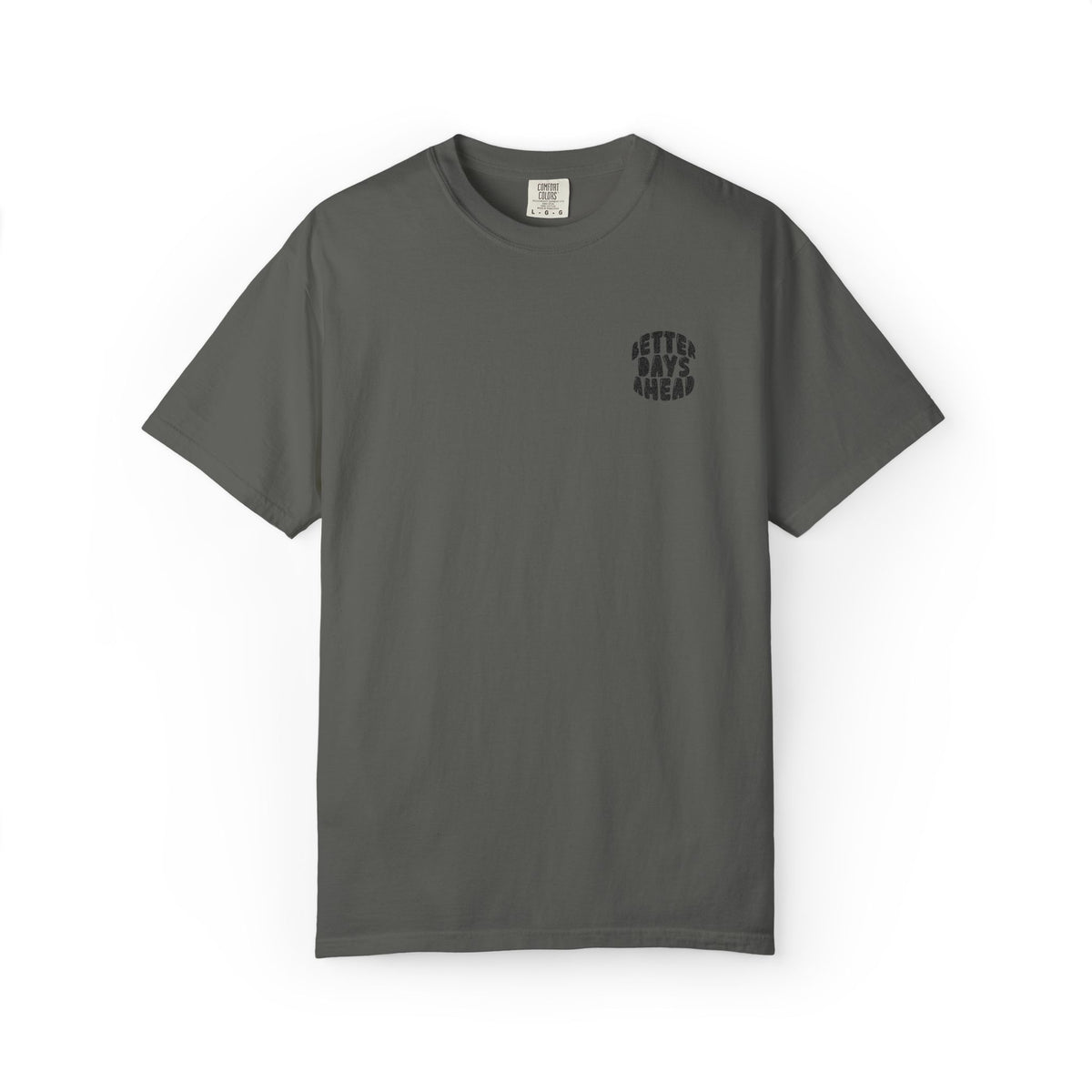 Retro 'Better Days Ahead' Chest Logo T-Shirt