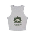 Magnolia Tumbleweed Tank Top — 'I've seen many roads' Women's Rib Racer
