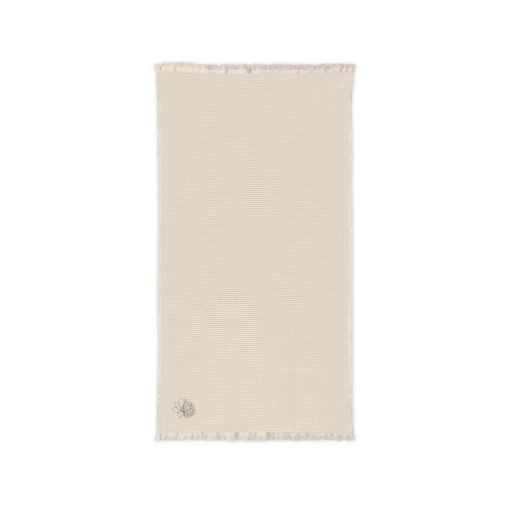 Magnolia Tumbleweed Co. Cotton Waffle Throw Blanket — Lightweight Fringed Home Throw