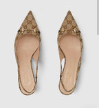 G G Sling Back Pumps (MQ)