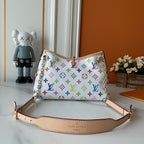 LV CARRYALL (BRWN / BLK / WHITE / BLK MULTI)