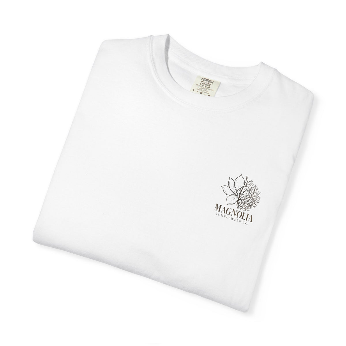 Magnolia Tumbleweed Tee — 'Beauty in Every Season' Cotton T-Shirt