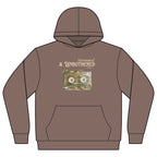 Hormonal & Unbothered Hoodie - Vintage Botanical Relaxed Sweatshirt
