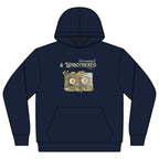 Hormonal & Unbothered Hoodie - Vintage Botanical Relaxed Sweatshirt