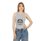 Magnolia Tumbleweed Tank Top — 'I've seen many roads' Women's Rib Racer