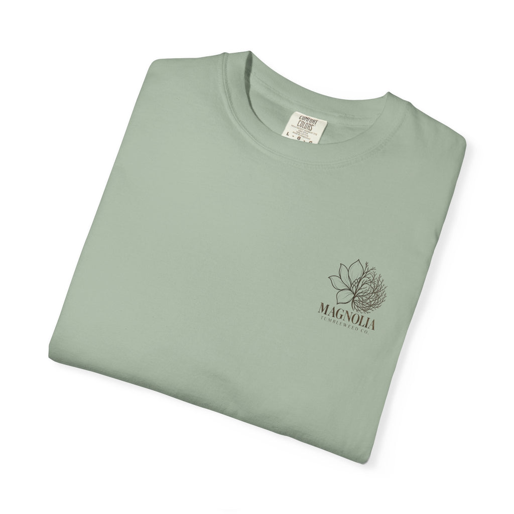 Magnolia Tumbleweed Tee — 'Beauty in Every Season' Cotton T-Shirt